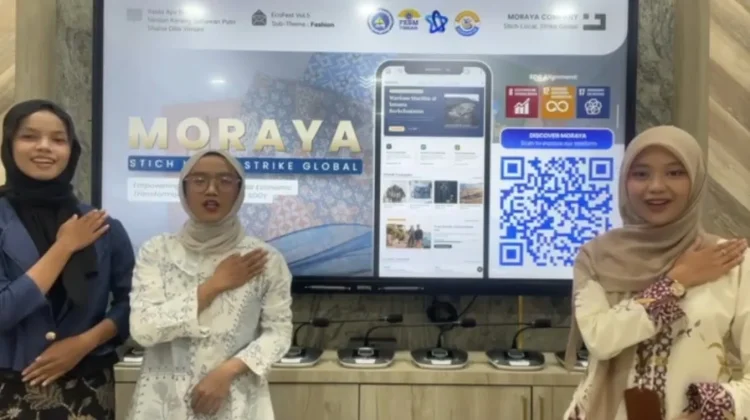 Moraya Inovasi Digital Mahasiswa UMRAH Dorong Keberlanjutan Fashion Lokal
