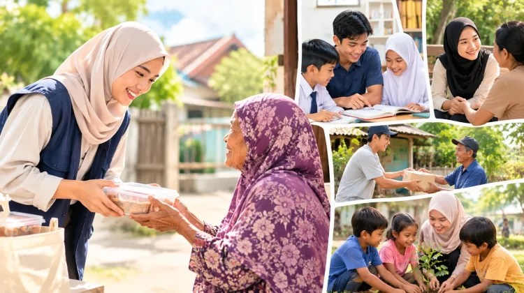 Semangat Berbagi Membawa Kebahagiaan