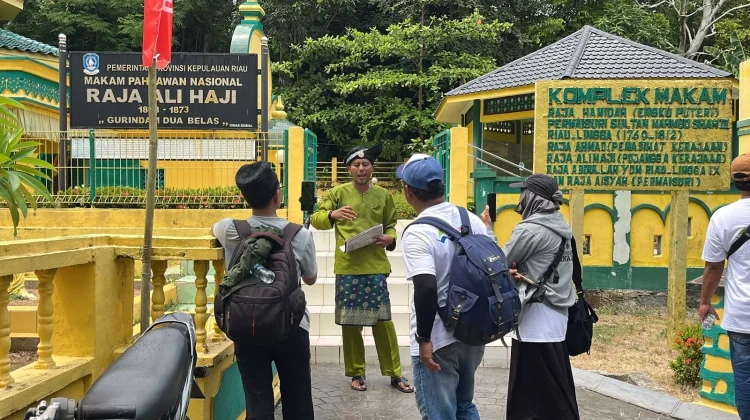 Napak Tilas Pulau Penyengat, Delegasi Fesmed Pelajari Sejarah Melayu