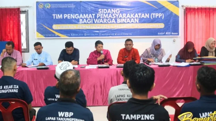 Lapas Tanjungpinang Bahas Usulan Remisi dan Pembebasan Bersyarat