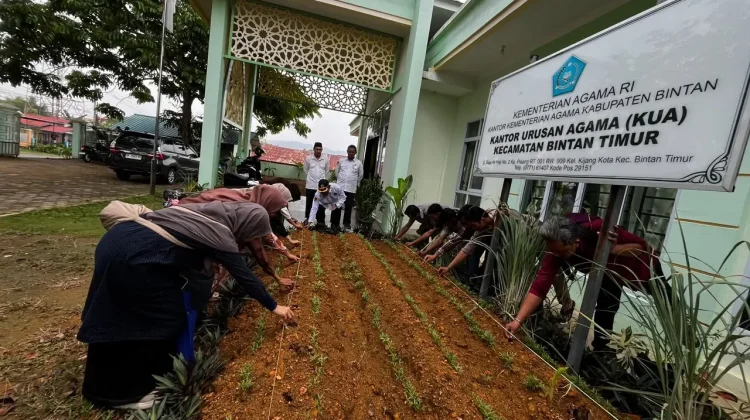 KUA Bintan Timur Kenalkan Ekoteologi kepada Calon Pengantin