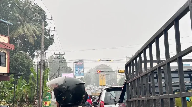 Kabut Asap Kembali Melanda, Siswa Sekolah Kembali Daring