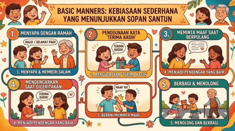 Basic Manners, Kebiasaan Sederhana yang Menunjukkan Sopan Santun
