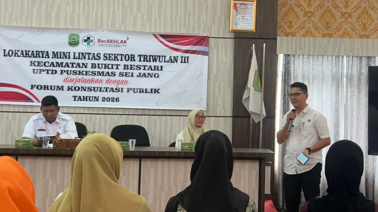 Layanan Kesehatan Puskesmas Sei Jang Meningkat, namun Kasus Stunting Masih Ada