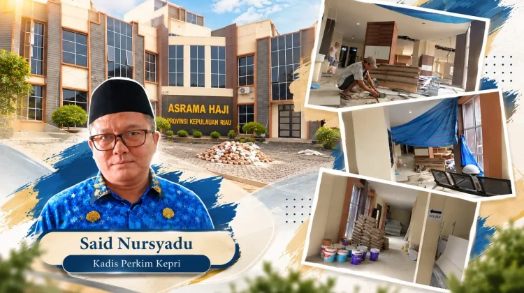 Gedung Asrama Haji Kepri Direhabilitasi Rp3,9 Miliar, Siap Jadi Pusat Diklat BKPSDM