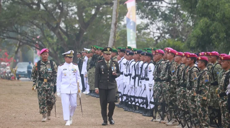 HUT TNI ke-81, Pemkab Lingga Apresiasi Sinergi Keamanan