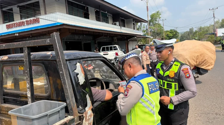 Pajak Kendaraan Diputihkan, Satlantas Lingga Ingatkan Keselamatan