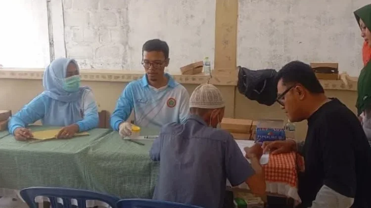 Dinkes Lingga Jemput Kasus TB lewat Skrining Warga
