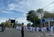 Polres Lingga Siagakan Personel Amankan Pawai
