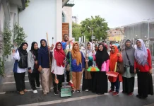 Pegawai Kemenag Tanjungpinang Sikat Masjid Jelang Ramadan