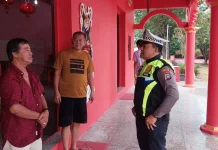 Polres Bintan Amankan 11 Vihara saat Imlek