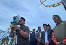 Hilal Tak Terlihat di Tugu Khatulistiwa Lingga