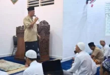 Tarawih Perdana, Lapas Perkuat Pembinaan Spiritual