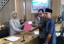 Kemenag Lingga Daftarkan Enam Bidang Tanah Wakaf