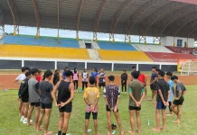 Ramadan: Persiapan POPDA, Atletik Tanjungpinang Tetap Latihan