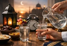 Pola Minum 2–4–2: Kunci Terhindar dari Dehidrasi saat Puasa