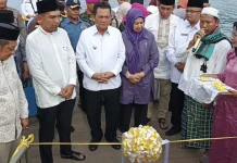 Gubernur Kepri Resmikan Ponton Apung di Pelabuhan Jagoh