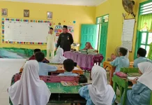 Pengawas Madrasah Evaluasi Pesantren Ramadan MIN Lingga