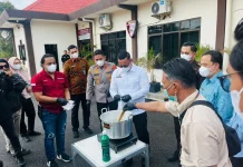 Polres Bintan Musnahkan Dua Kilogram Sabu Sitaan