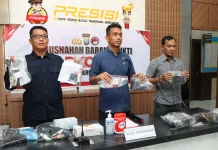 Polresta Tanjungpinang Gelar Pengungkapan 16 Kasus Tindak Pidana Narkotika