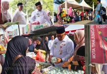 Wali Kota Lis Hadir di Gerakan Pangan Murah