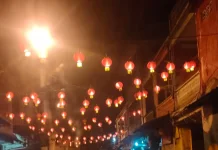 Lampu Lampion Hiasi Kawasan Kota Tua