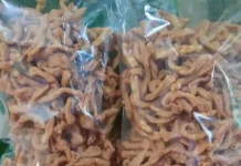 Keripik Usus di Kota Tanjungpinang Hadir dengan Beragam Varian Rasa