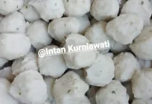 Penjual Bakso Mentahan di Tanjungpinang Raup Omzet Lumayan Besar