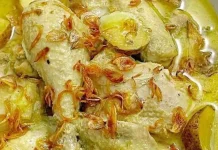 Opor Ayam, Pelengkap Sajian  Kuliner Lebaran