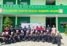 Antusias Santri Madrasah Aliyah Pondok Pesantren Idris Bintan Ikuti PMPM