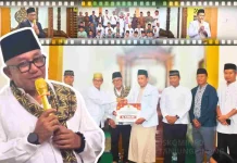 Wali Kota Lis Safari Ramadan di Masjid Nurul Huda Pinang Kencana