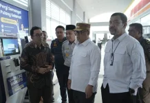 Pantau Pelabuhan Punggur, Wagub Nyanyang Jamin Kelancaran Mudik