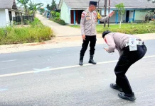 Kendaraan SPPG Alami Kecelakaan, Polisi Amankan Barang Bukti