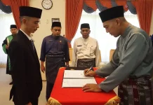 Wabup Novrizal Lantik Direktur Perumda Air Minum