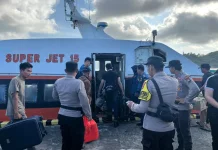 Pelabuhan Senayang Dijaga, Kapal Berangkat Aman tanpa Hambatan