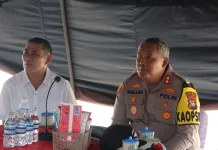 Polres Lingga Ikuti Anev, Fokus Amankan Lebaran