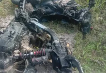 Motor Terbakar, Damkar Lingga Padamkan tanpa APAR