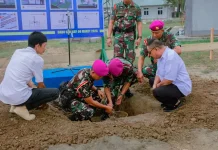 Marinir Bangun Monumen, Teguhkan Jati Diri Prajurit