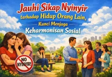 Jauhi Sikap Nyinyir terhadap Hidup Orang Lain