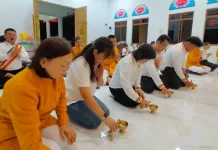 Magha Puja, Umat Buddha Dabo Khidmat Beribadah