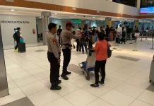 Polda Kepri Siaga, Arus Balik Bandara Batam Berjalan Aman
