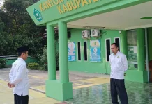 Kemenag Lingga Gelar Apel Perdana Pasca Libur Lebaran, Pegawai Diminta Disiplin
