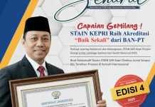 STAIN SAR Kepri Terbitkan Tabloid Senarai Edisi Empat