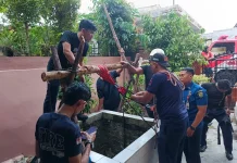 Damkar Tanjungpinang Selamatkan Pekerja Lemas dalam Sumur