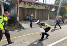 Satlantas Anambas Tangani Laka, Satu Korban Meninggal Dunia