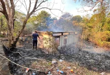 Gudang Sekolah Ludes, Damkar Berpacu Lawan Api