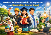 Manfaat Beasiswa, Pendidikan yang Merata untuk Mewujudkan Generasi Unggul