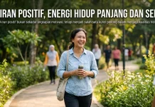 Pikiran Positif, Energi Hidup Panjang dan Sehat