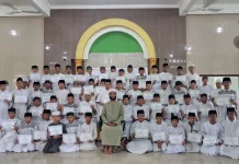 Puluhan Santri Darussilmi Bintan Raih Sanad Ahsanul Akhlaq