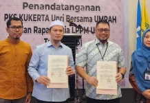 UMRAH, UNRI Perkuat Sinergi Melalui PKS Kekurta Kolaborasi Berdampak